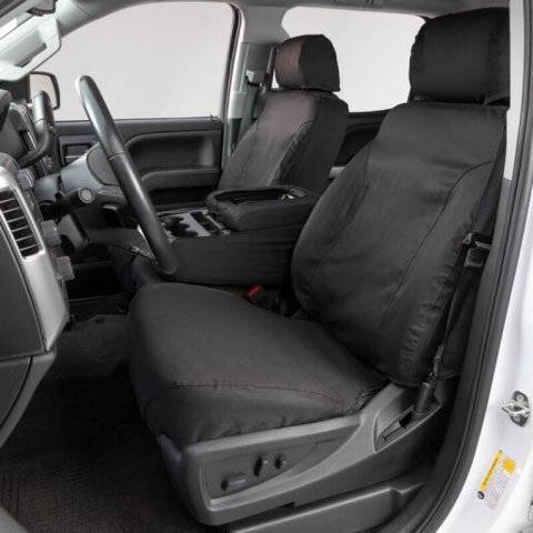 Covercraft 10-16 Chevrolet Equinox Polycotton SeatSaver Custom Front Row Seat Covers - Charcoal thumbnail 6