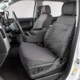 Covercraft 15-24 Ford Edge Polycotton SeatSaver Custom Front Row Seat Covers - Grey thumbnail 5