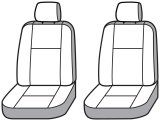 Covercraft 22-23 Toyota Tundra Polycotton SeatSaver Custom Front Row Seat Covers - Grey thumbnail 3