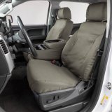 Covercraft 23 Chevrolet Equinox Polycotton SeatSaver Custom Front Row Seat Covers - Misty Grey thumbnail 4