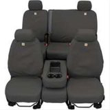 Covercraft 17-18 Ford F-250 Carhartt SeatSaver Custom Front Row Seat Covers - Gravel thumbnail 1