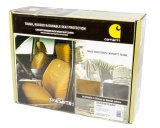 Covercraft 14 Chevrolet/GMC 1500 Carhartt SeatSaver Custom Front Row Seat Covers - Gravel thumbnail 6