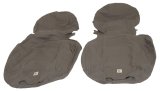 Covercraft 19-20 Ford F-150 Carhartt SeatSaver Custom Front Row Seat Covers - Gravel thumbnail 1