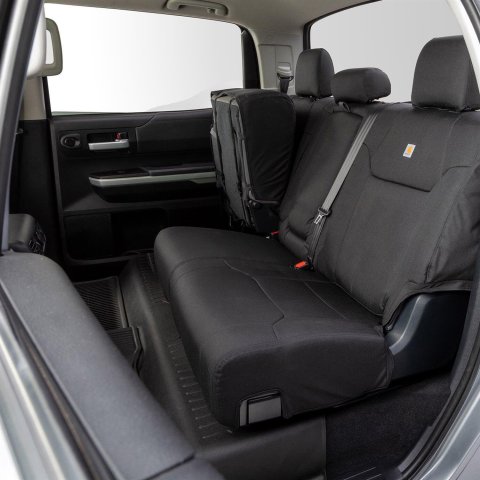 Covercraft 19-24 Toyota Rav4 Carhartt Super Dux PrecisionFit Custom Second Row Seat Covers - Black thumbnail 3