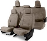 Covercraft 22-24 Ford Maverick Waterproof Polyester SeatSaver Custom Front Row Seat Covers - Taupe thumbnail 1