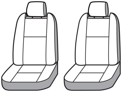 Covercraft 22-23 GMC Hummer Polycotton SeatSaver Custom Front Row Seat Covers - Tan thumbnail 1