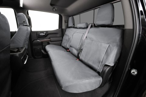 Covercraft 17-24 Honda Ridgeline Waterproof Polyester SeatSaver Custom Front Row Seat Covers - Grey thumbnail 7