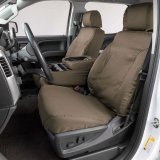 Covercraft 19-20 Ford F-150 Polycotton SeatSaver Custom Front Row Seat Covers - Wet Sand thumbnail 2