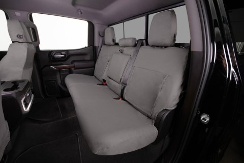 Covercraft 18-23 Ford Expedition Polycotton SeatSaver Custom Second Row Seat Covers - Misty Grey thumbnail 6