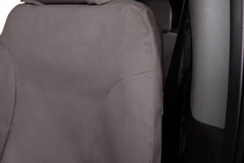 Covercraft 18-23 Ford Expedition Polycotton SeatSaver Custom Second Row Seat Covers - Misty Grey thumbnail 7