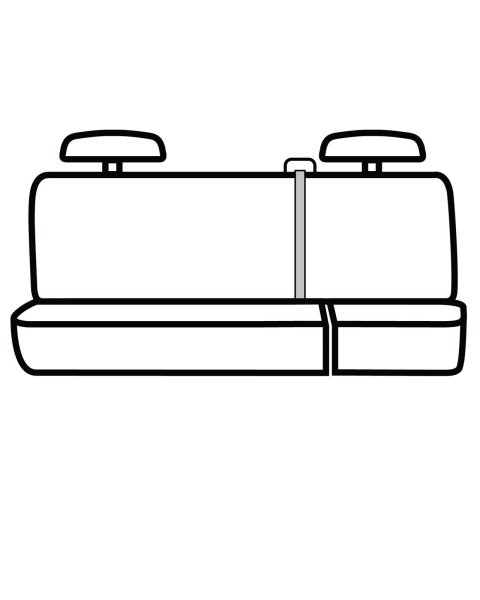 Covercraft 11-16 Ford F-250 Polycotton SeatSaver Custom Second Row Seat Covers - Tan