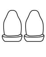 Covercraft 1996-01 Jeep Cherokee Carhartt SeatSaver Custom Front Row Seat Covers - Gravel thumbnail 4