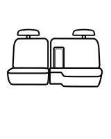 Covercraft 1996-00 Toyota Tacoma Carhartt SeatSaver Custom Front Row Seat Covers - Brown thumbnail 4