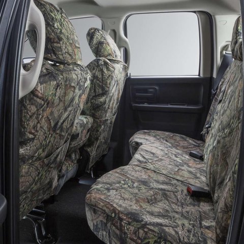 Covercraft 12-21 Nissan Frontier Carhartt Camo SeatSaver Custom Second Row Seat Covers - Mossy Oak