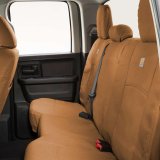 Covercraft 17-18 Ford F-250/ Carhartt SeatSaver Custom Second Row Seat Covers - Brown thumbnail 1