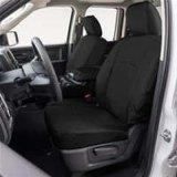 Covercraft 19-24 Chevrolet Silverado Endura PrecisionFit Custom Second Row Seat Covers - Black/Black thumbnail 1