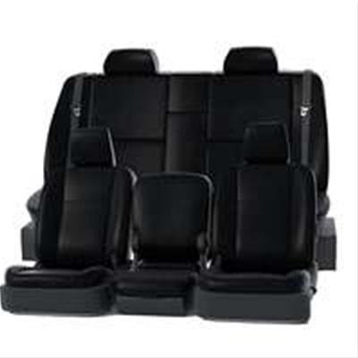 Covercraft 15-24 Ford Transit Leatherette PrecisionFit Custom Front Row Seat Covers - Stone thumbnail 2
