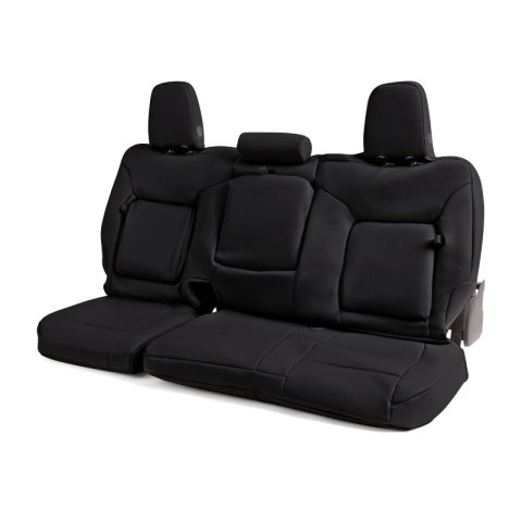 Covercraft 19-24 Toyota Rav4 Leatherette PrecisionFit Custom Front Row Seat Covers - Black thumbnail 1