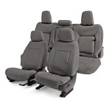 Covercraft 20-22 Nissan Sentra Leatherette PrecisionFit Custom Front Row Seat Covers - Stone thumbnail 5