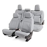 Covercraft 07-13 Acura MDX Leatherette PrecisionFit Custom Front Row Seat Covers - Lt Grey thumbnail 3