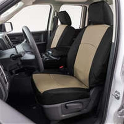 Covercraft 12-16 Ford F250 Endura PrecisionFit Front Row Seat Covers - Charcoal/Charcoal thumbnail 1
