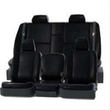 Covercraft 11-23 Toyota 4Runner Leatherette PrecisionFit Custom Second Row Seat Covers - Black thumbnail 1