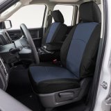 Covercraft 19-24 Dodge Ram Endura PrecisionFit Custom Front Row Seat Covers - Blue/Black thumbnail 1