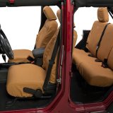 Covercraft 09-12 Dodge Ram Carhartt PrecisionFit Custom Front Row Seat Covers - Brown thumbnail 2