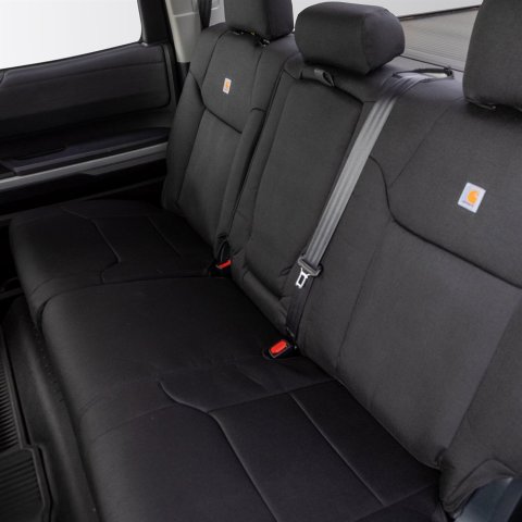 Covercraft 20-24 Toyota Highlander Carhartt Super Dux PrecisionFit Third Row Seat Covers - Blk