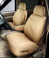 Covercraft 00-04 Toyota Tacoma Polycotton SeatSaver Custom Front Row Seat Covers - Tan thumbnail 2