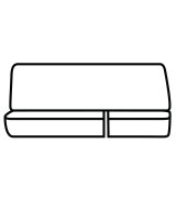Covercraft 00-07 Ford Super Polycotton SeatSaver Custom Second Row Seat Covers - Grey thumbnail 2