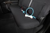 Covercraft 21-23 Ford Bronco Polycotton SeatSaver Custom Second Row Seat Covers - Charcoal thumbnail 3