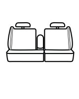 Covercraft 01-03 Ford F150 Carhartt SeatSaver Custom Front Row Seat Covers - Gravel thumbnail 4