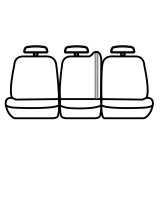 Covercraft 18-23 Ford Expedition/18-21 Carhartt SeatSaver Custom Second Row Seat Covers - Gravel thumbnail 2