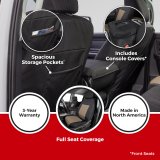 Covercraft 19-21 Chevrolet Silverado/ Endura PrecisionFit Front Row Seat Covers - Charcoal/Silver thumbnail 2