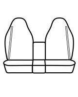 Covercraft 99-02 Dodge Ram Carhartt PrecisionFit Custom Front Row Seat Covers - Brown thumbnail 2