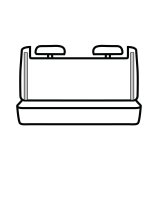Covercraft 00-06 Chevrolet/GMC Suburban/Yukon Carhartt SeatSaver Third Row Seat Covers - Gravel thumbnail 3