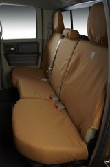 Covercraft 14-17 Subaru XV Carhartt SeatSaver Custom Second Row Seat Covers - Brown thumbnail 1