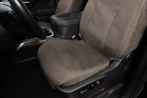 Covercraft 07-09 Dodge Sprinter Waterproof Polyester SeatSaver Custom Front Row Seat Covers - Taupe thumbnail 5
