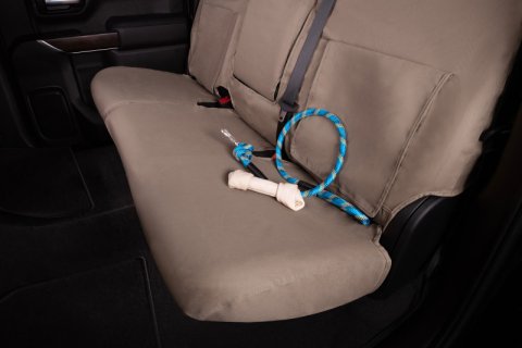 Covercraft 20-23 Subaru Forester/ Polycotton SeatSaver Custom Front Row Seat Covers - Taupe thumbnail 2