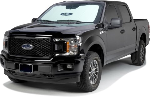 Covercraft UVS100 Premier Series Custom Sunscreen with Ford Blue Oval logo thumbnail 1
