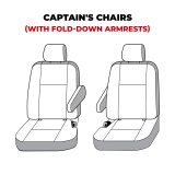 Covercraft Endura Waterproof Polyester SeatSaver Custom Second Row Seat Covers thumbnail 1