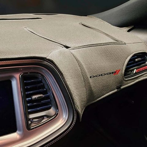 Covercraft 08-10 Charger - w/Climate Sensor Limited Edition Custom Dash Cover with Dodge Logo
