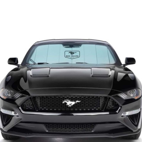 Covercraft 94-04 Ford Mustang Hardtop & Convertible UVS100 Custom Sunscreen w Mustang 60 Years Logo