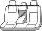 Covercraft 22-23 Ford Bronco Carhartt SeatSaver Custom Second Row Seat Covers - Gravel thumbnail 2