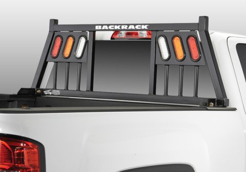 BackRack 99-23 Ford F250/350/450 (Aluminum Body) Three Light Rack Frame Only Requires Hardware thumbnail 1