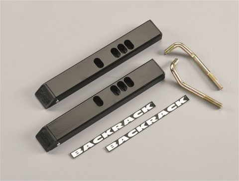 BackRack 2008+ Toyota Tundra Tonneau Cover Adaptors Low Profile 1in Riser thumbnail 3
