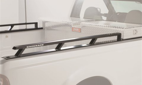 BackRack 2015+ F-150 Aluminum New Body 8ft Bed Siderails - Toolbox 21in thumbnail 1