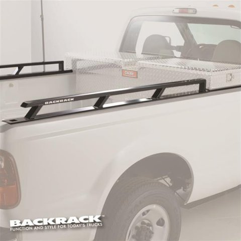BackRack 2015+ F-150 Aluminum New Body 8ft Bed Siderails - Toolbox 21in thumbnail 3