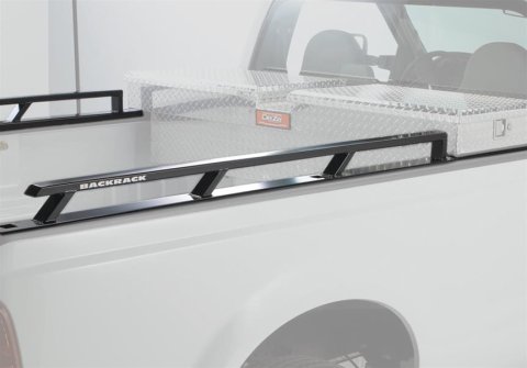 BackRack 2017+ Superduty Aluminum 8ft Bed Siderails - Toolbox 21in thumbnail 1